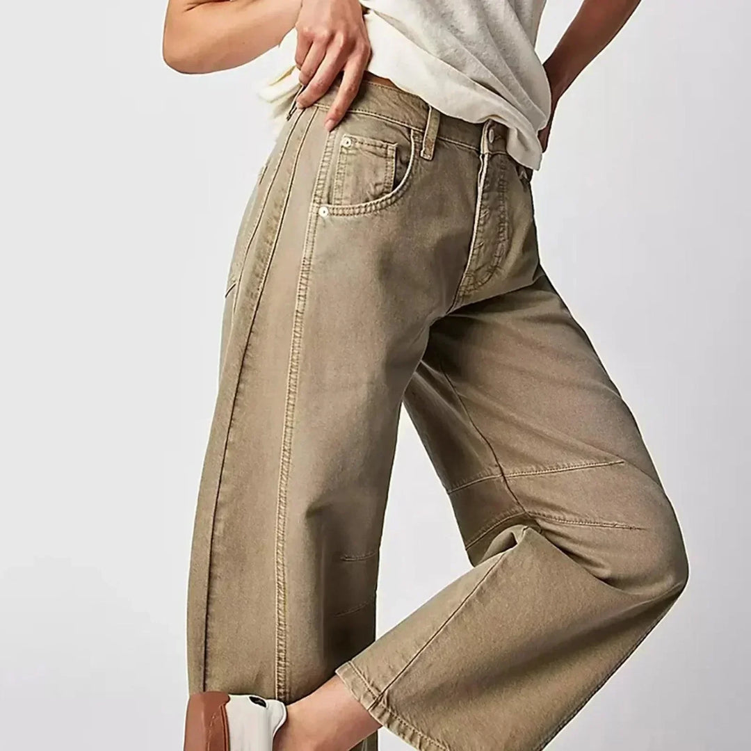 Freya | Lässige Jeans mit weitem Bein