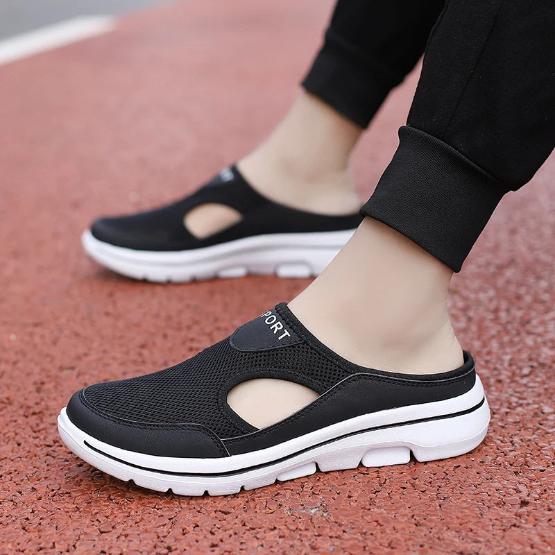 Logan | Bequeme Clogs aus atmungsaktivem Mesh