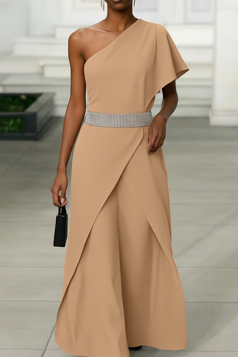 Valentina | Elegantes Maxikleid mit einem Träger
