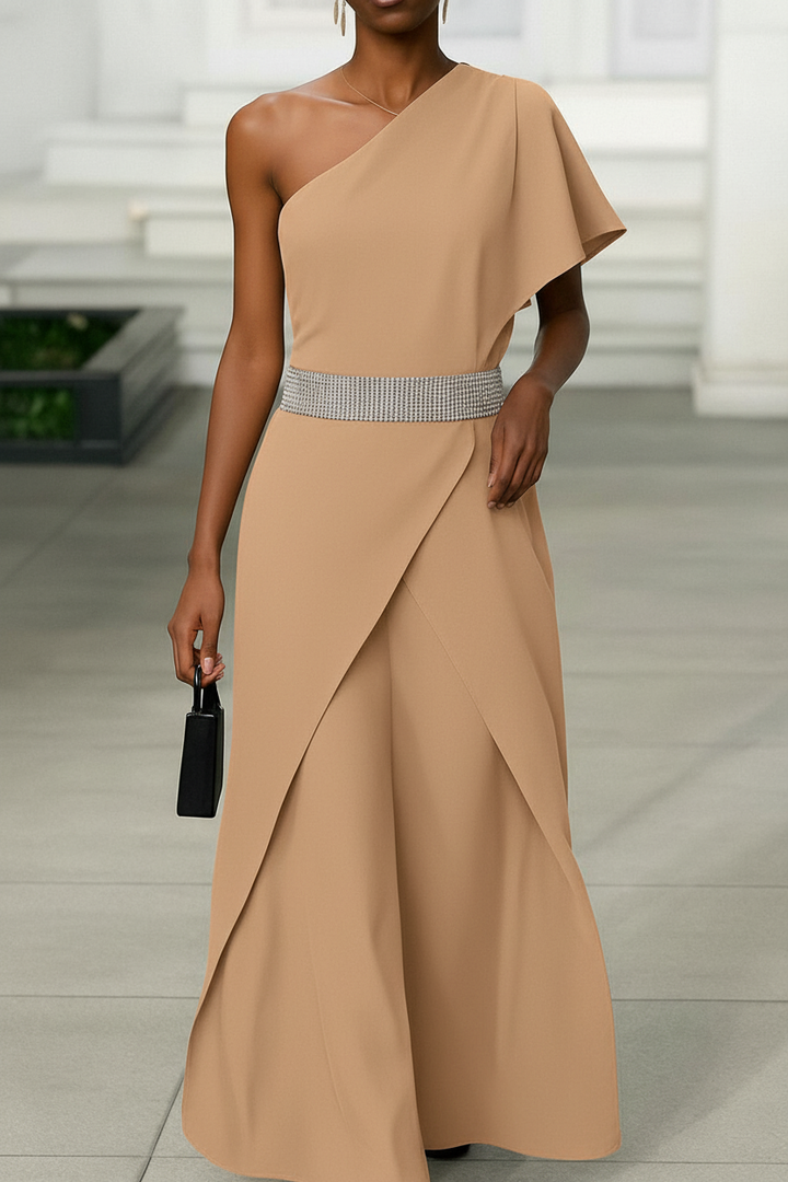Valentina | Elegantes Maxikleid mit einem Träger