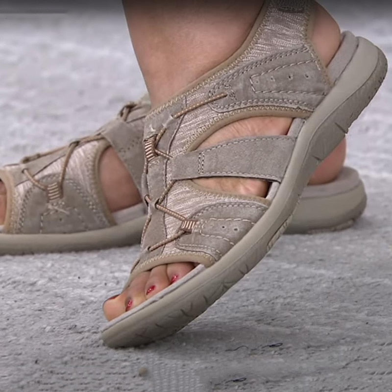 Aveline | Bequeme Sandalen mit offener Zehenpartie zum Spazierengehen