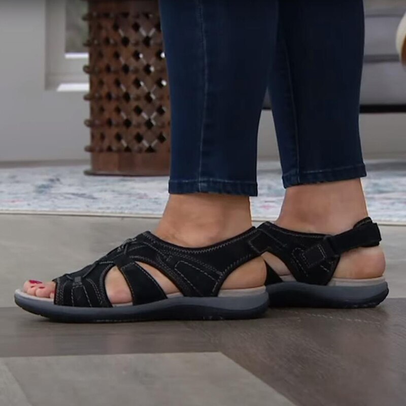 Aveline | Bequeme Sandalen mit offener Zehenpartie zum Spazierengehen