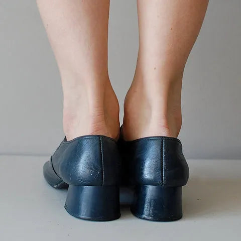 Clara | Mary-Jane-Ballerinas im Vintage-Stil mit Schnalle