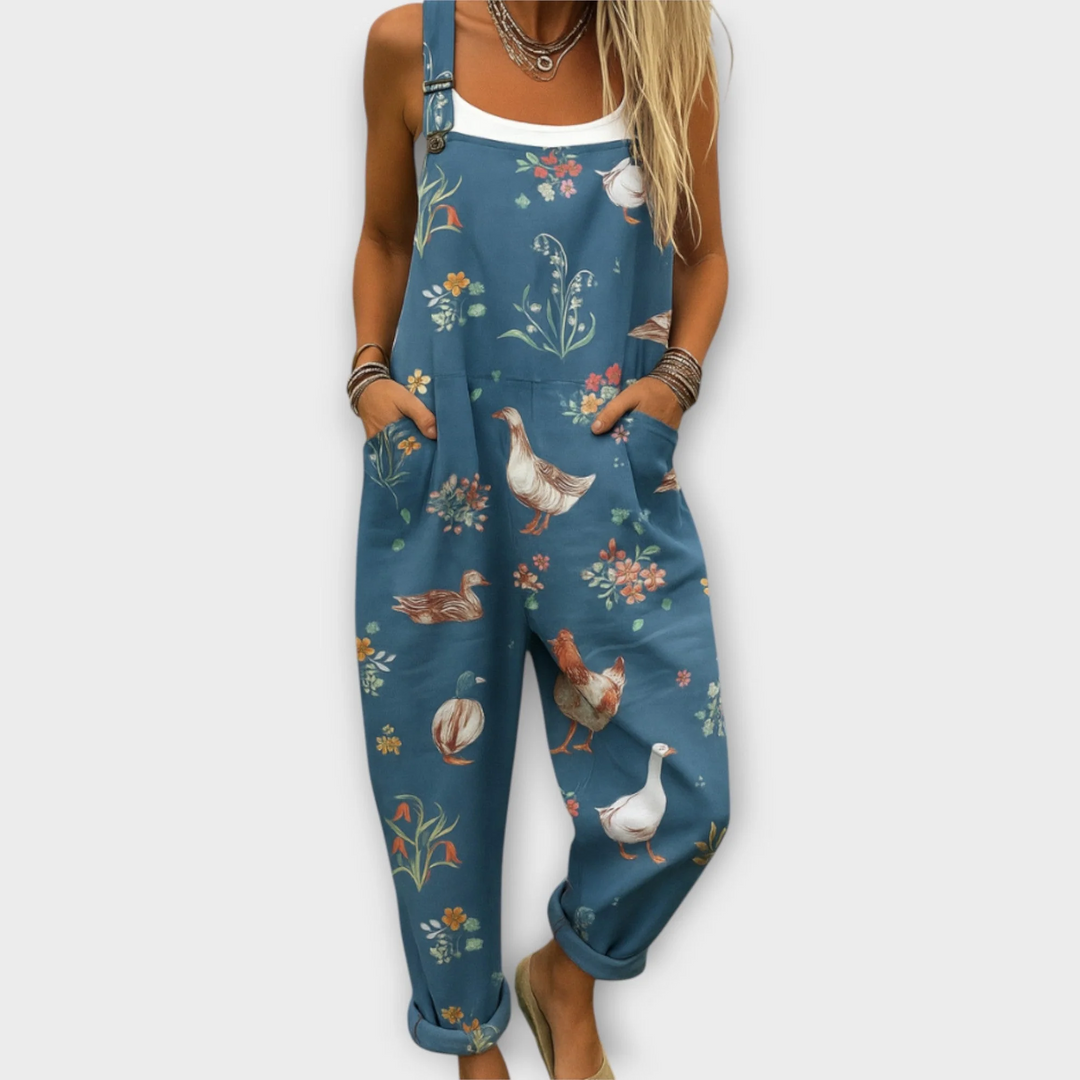 Emilia | Lässiger Jumpsuit im Vintage-Look