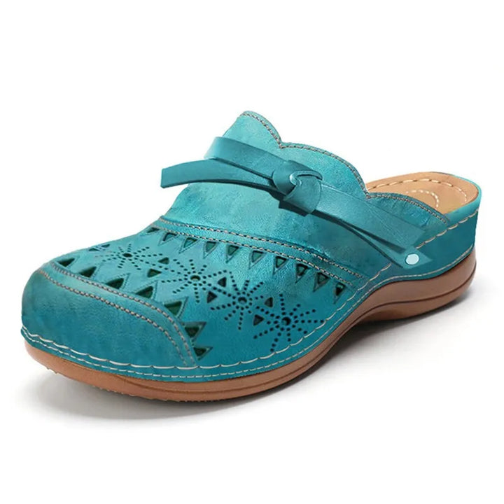 Sigrid | Bequeme Slipper-Clogs mit Ausschnitt