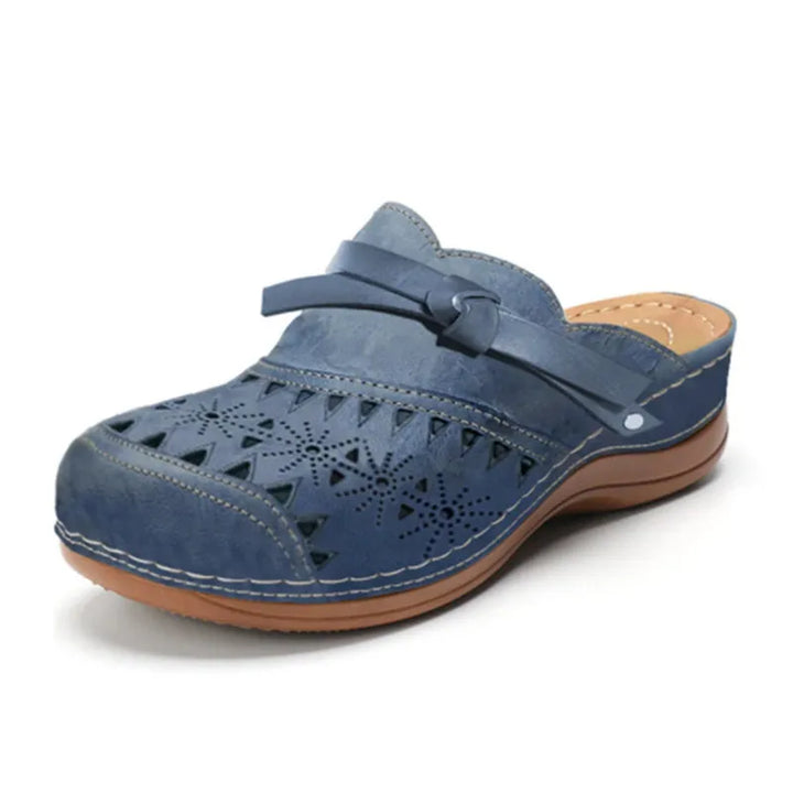 Sigrid | Bequeme Slipper-Clogs mit Ausschnitt