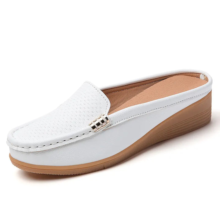 Ines | Bequeme Slipper mit Plateau