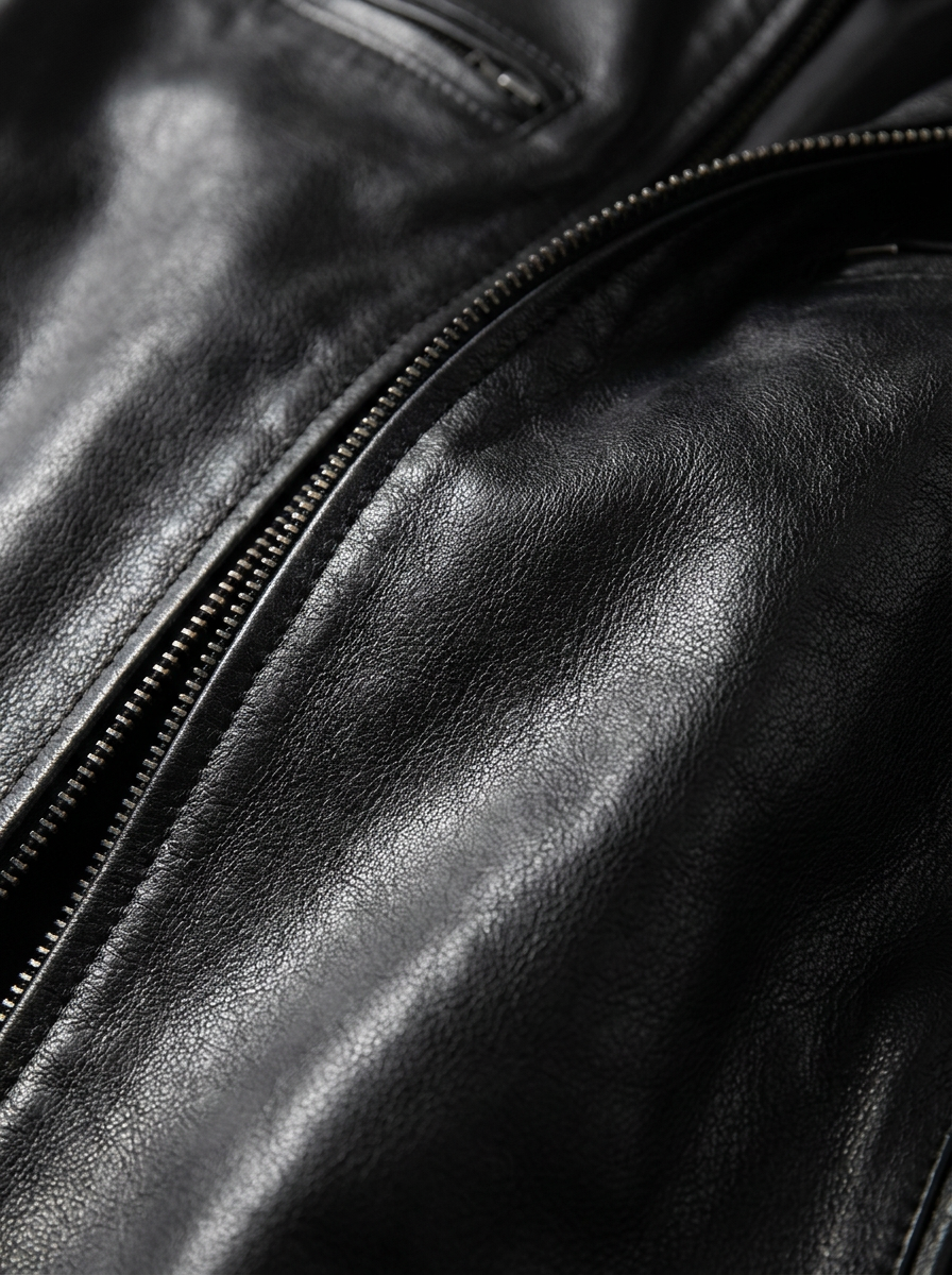 James | Klassische Lederjacke
