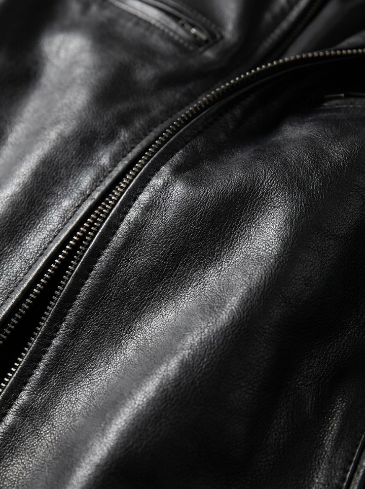 James | Klassische Lederjacke