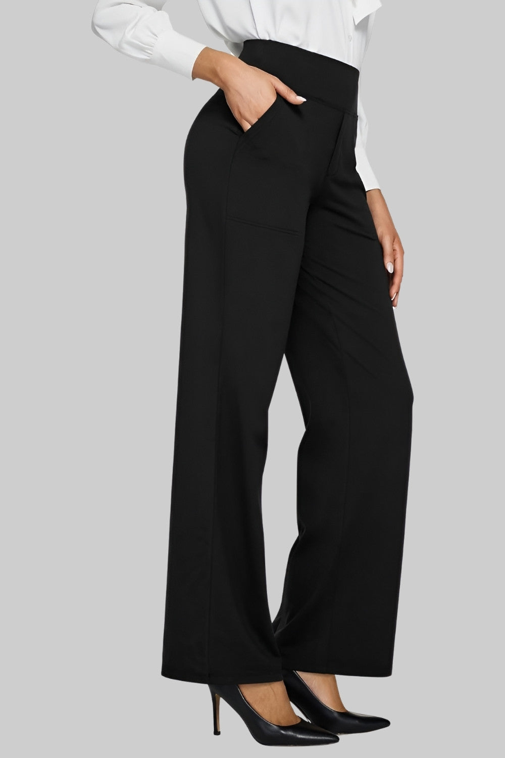 Sigrid | Hose mit hoher Taille und weitem Bein