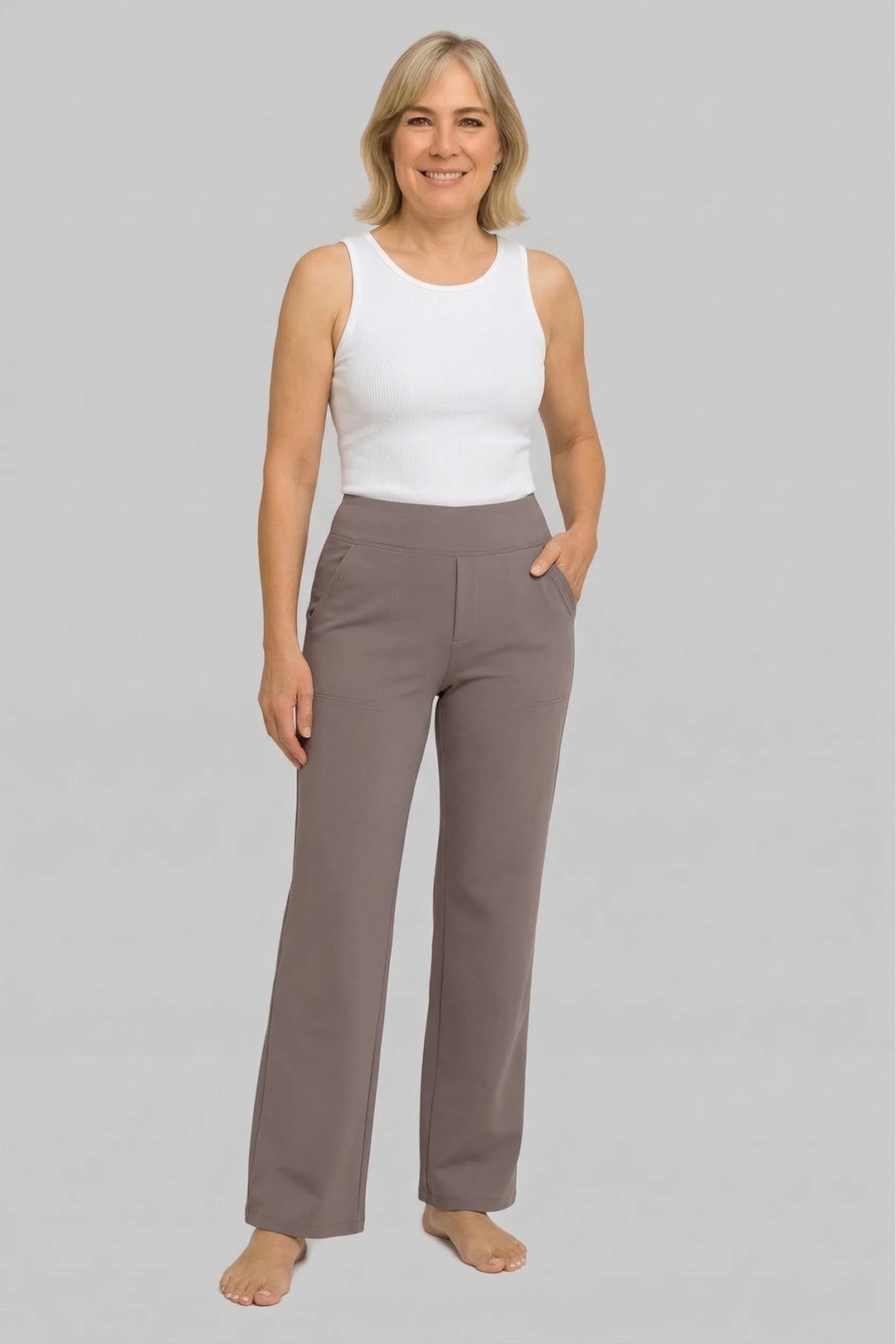 Sigrid | Hose mit hoher Taille und weitem Bein